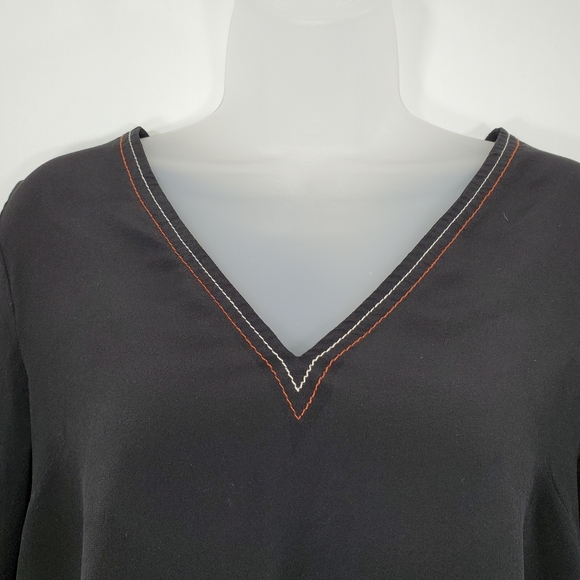 Madewell Silk Tie Back Top - Picture 5 of 10